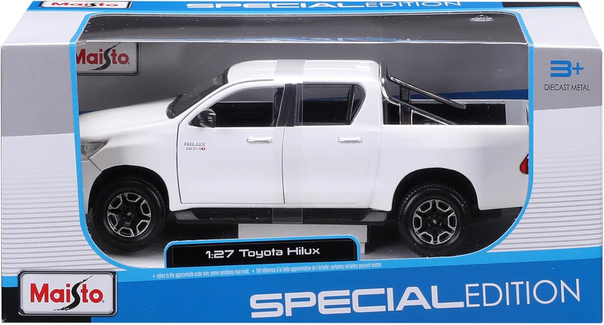 Maisto 1:27 Toyota Hilux PICK-UP 2021 White (32920WH)
