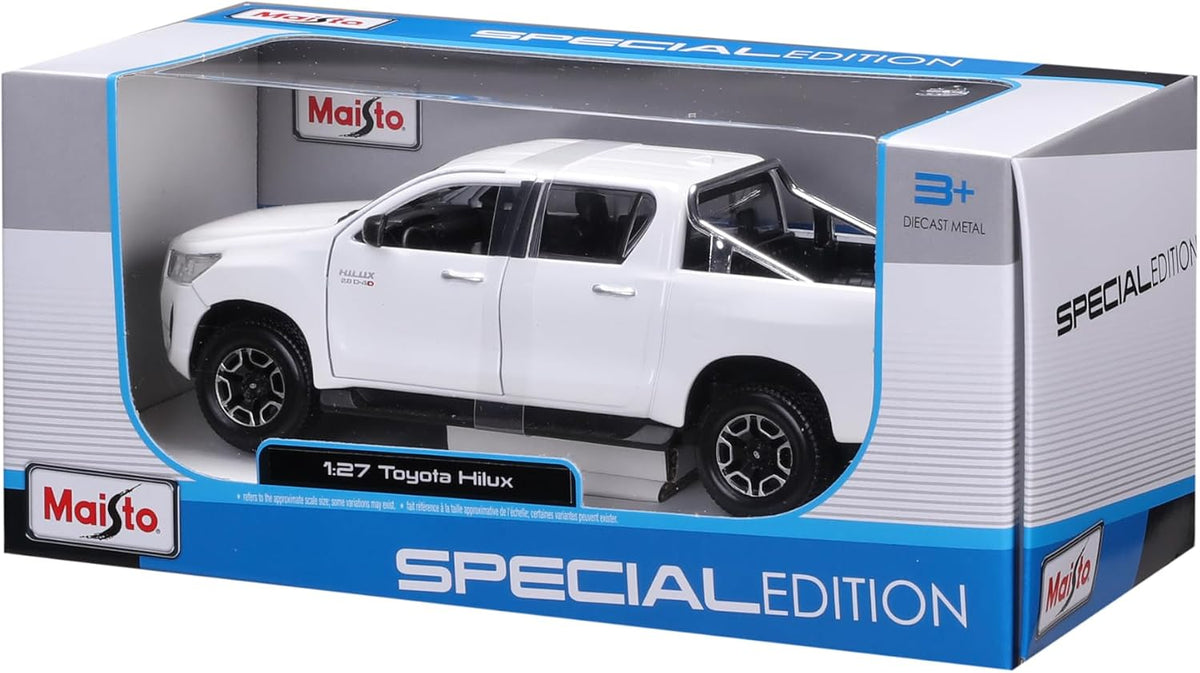 Maisto 1:27 Toyota Hilux PICK-UP 2021 White (32920WH)
