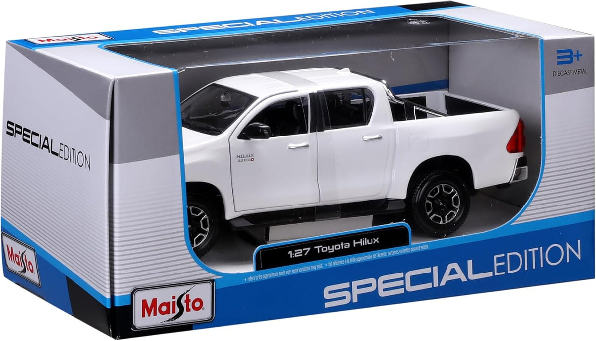 Maisto 1:27 Toyota Hilux PICK-UP 2021 White (32920WH)