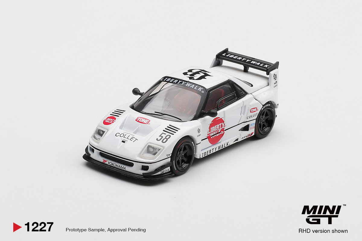 Mini GT 1:64 Mazda AZ-1 Liberty Walk LB40 LB-Hinomaru (MGT01227-BL)