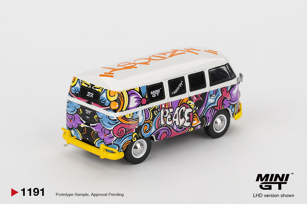 Mini GT 1:64 Volkswagen T1 Microbus Mizu Design (MGT01191-L)