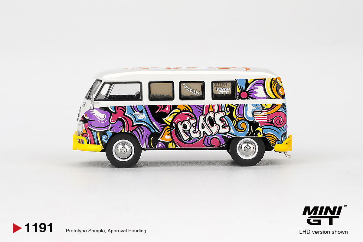 Mini GT 1:64 Volkswagen T1 Microbus Mizu Design (MGT01191-L)