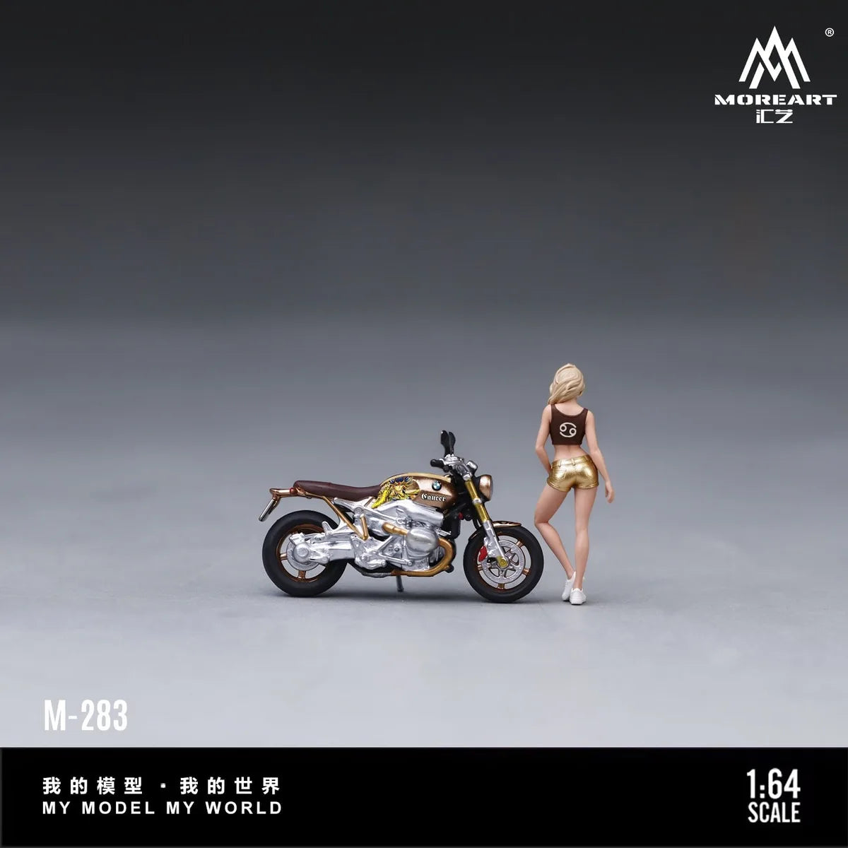 MoreArt 1:64 Crab Lady Rider (MO222283)