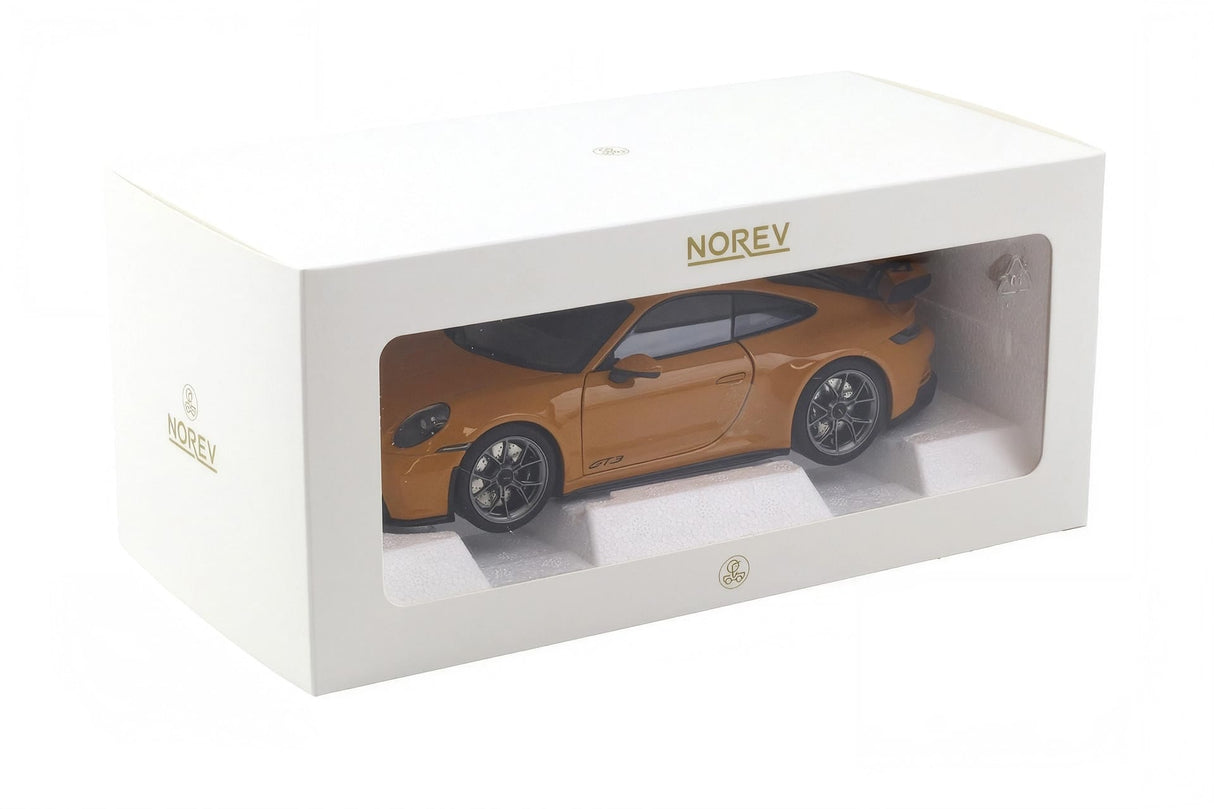 NOREV 1/18 PORSCHE 911 (992) GT3 COUPE 2021 BAHAMA YELLOW (187387)