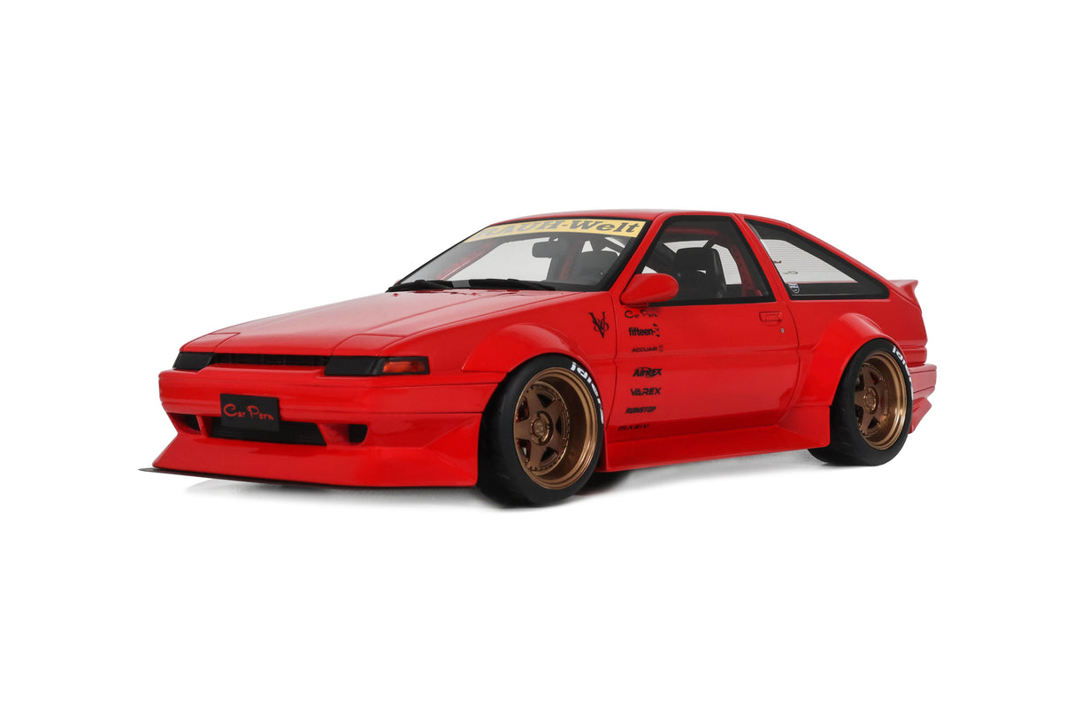 OTTOmobile 1:18 TOYOTA AE86 SPRINTER TRUENO WIDEBODY FERRARI ROSSO CORSA 1986 (OT1278)