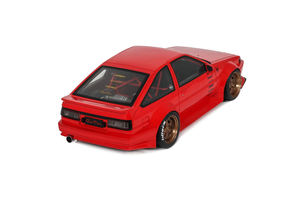 OTTOmobile 1:18 TOYOTA AE86 SPRINTER TRUENO WIDEBODY FERRARI ROSSO CORSA 1986 (OT1278)