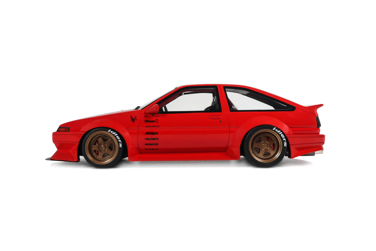OTTOmobile 1:18 TOYOTA AE86 SPRINTER TRUENO WIDEBODY FERRARI ROSSO CORSA 1986 (OT1278)
