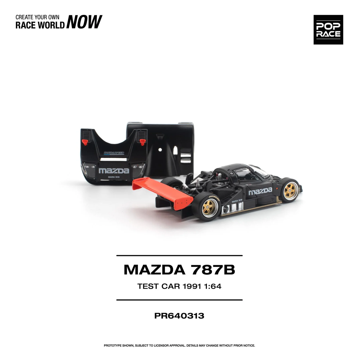 POPRACE 1:64 Mazda 787B (PR640313)