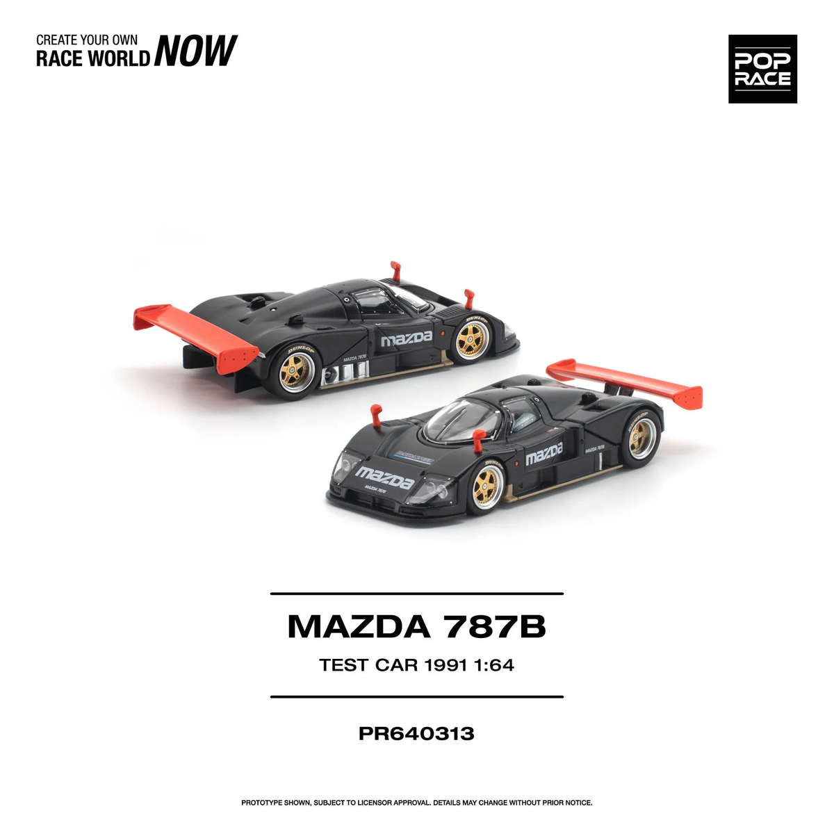 POPRACE 1:64 Mazda 787B (PR640313)