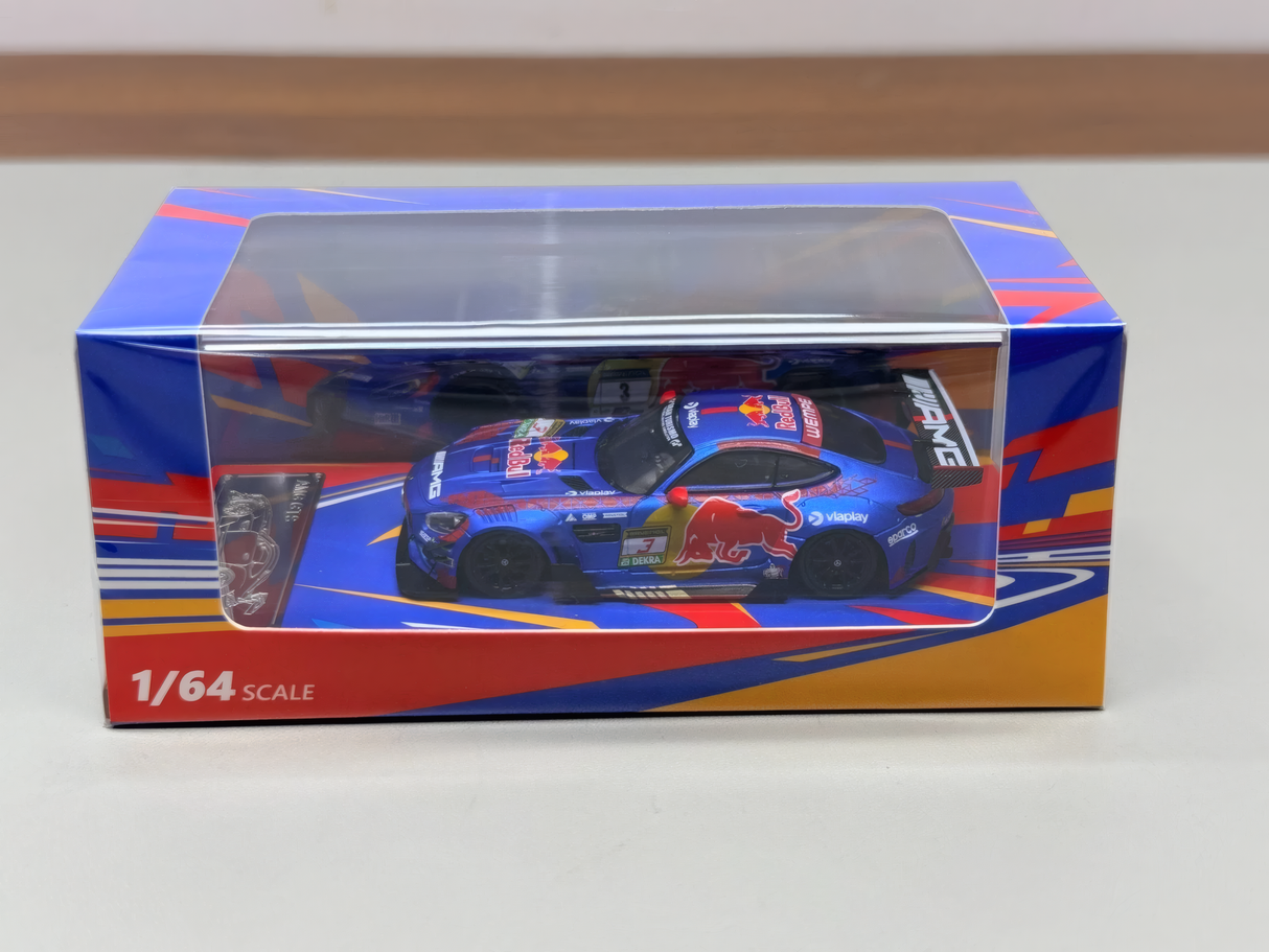 RM 1-64 Mercedes-Benz AMG GTS #3 Max Verstappen Race Car Diecast Car Model