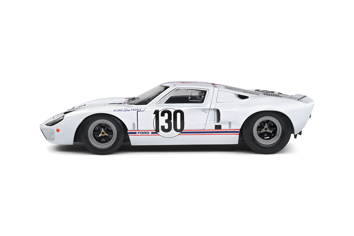 Solido 1:18 Ford Gt40 Mk1 White Targa Florio 1967 (S1803009)