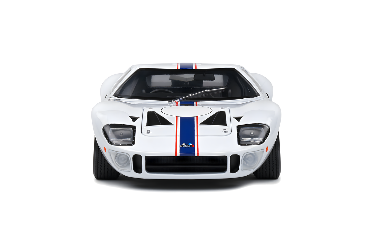 Solido 1:18 Ford Gt40 Mk1 White Targa Florio 1967 (S1803009)
