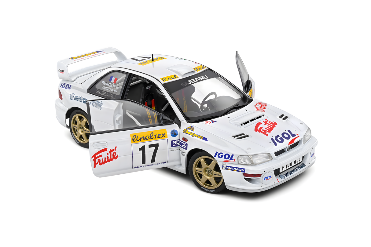 Solido 1:18 SUBARU IMPREZA S5 WRC99 22B BLUE #17 PANIZZI/PANIZZI RALLYE MONTE CARLO 1999 (S1807407)