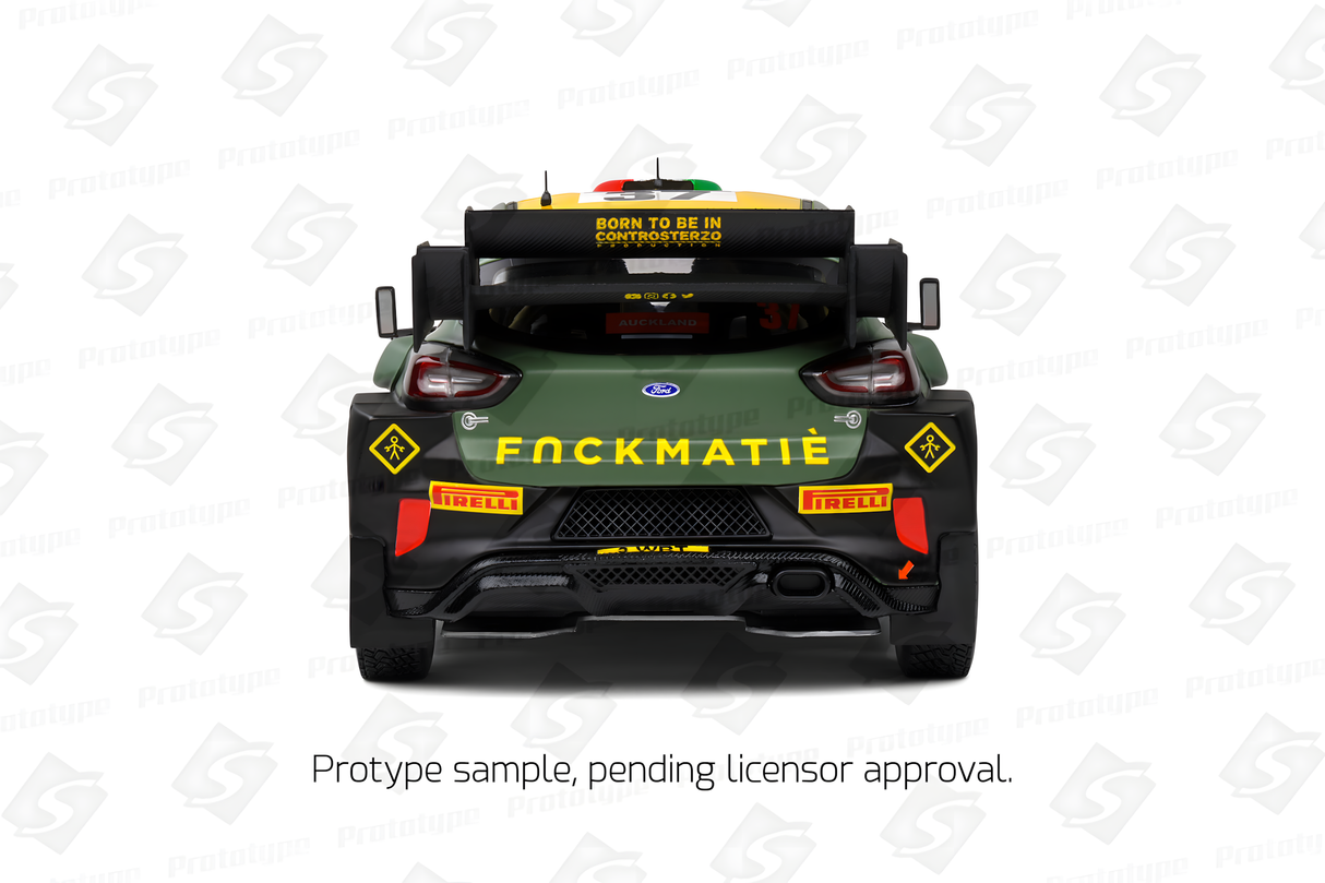 Solido 1:18 FORD PUMA RALLY1 HYBRID BLACK #7 BERTELLI/SCATTOLIN RALLY NEW ZEALAND 2022 (S1809505)