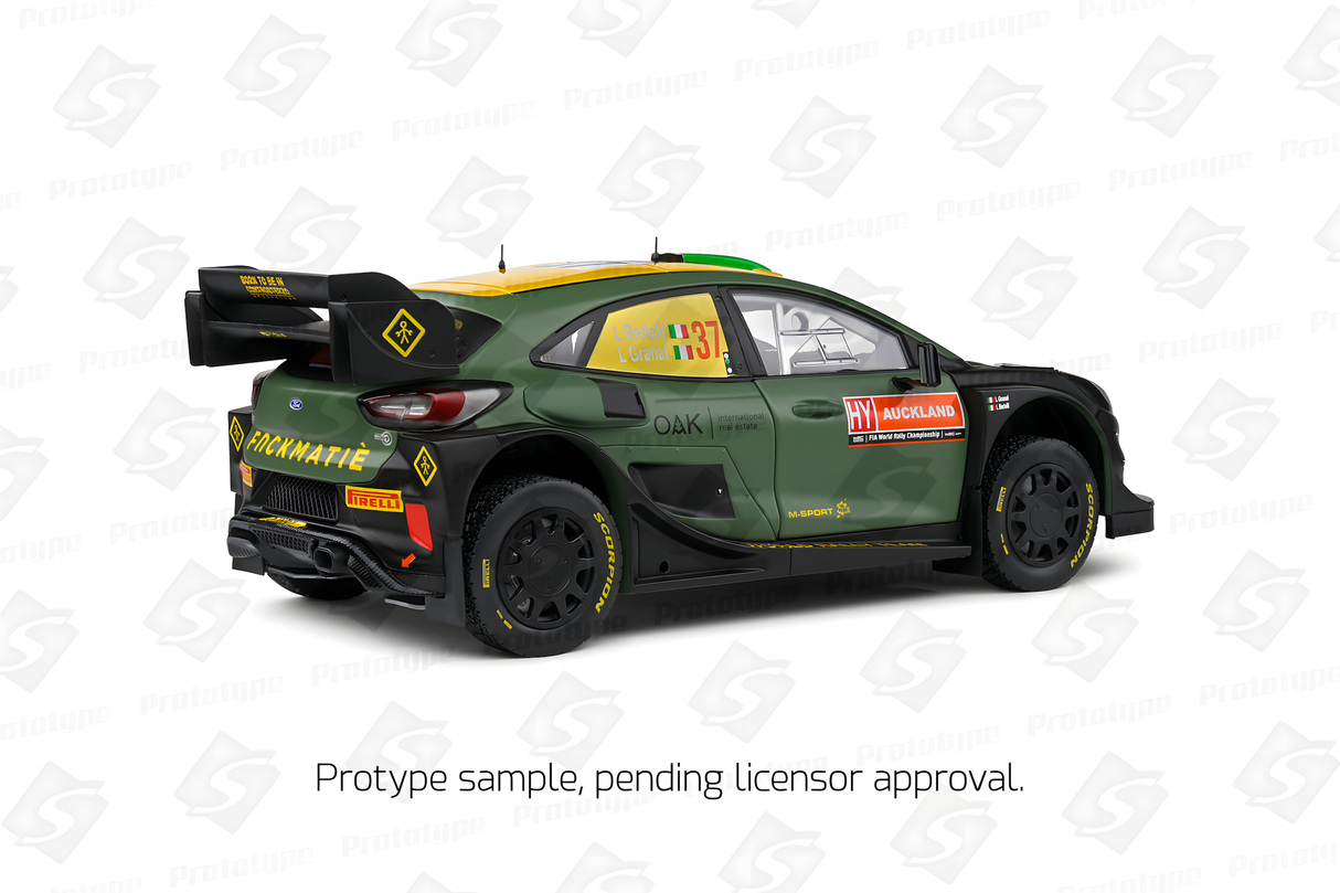 Solido 1:18 FORD PUMA RALLY1 HYBRID BLACK #7 BERTELLI/SCATTOLIN RALLY NEW ZEALAND 2022 (S1809505)