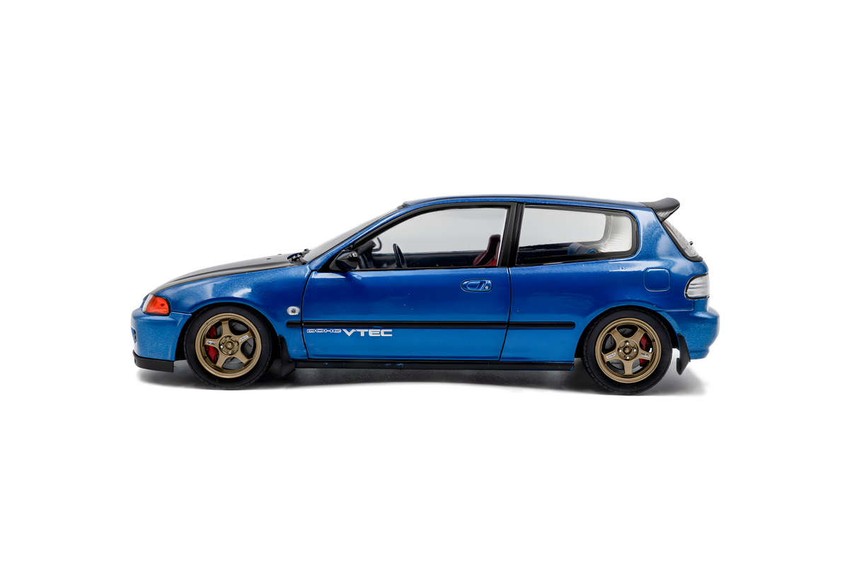 Solido 1:18 HONDA CIVIC (EG6) SOLIDO WORKS COBALT BLUE PEARL 1991 (S1810406)