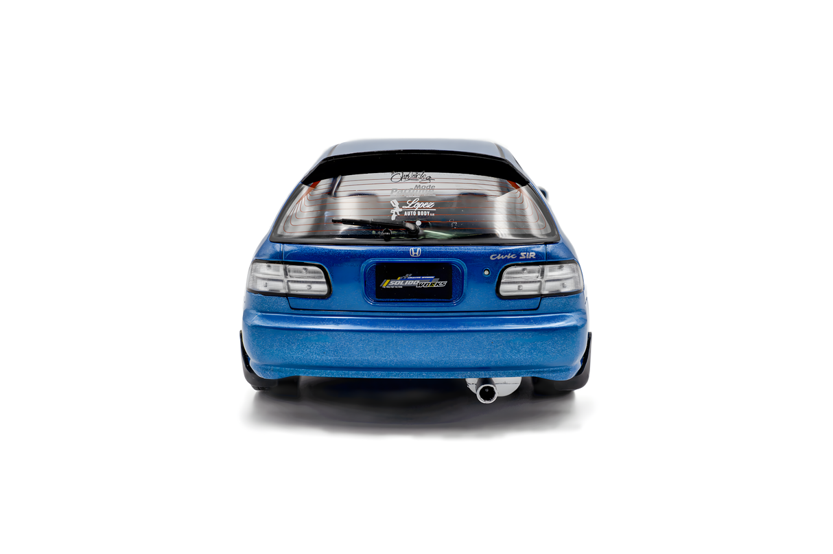 Solido 1:18 HONDA CIVIC (EG6) SOLIDO WORKS COBALT BLUE PEARL 1991 (S1810406)