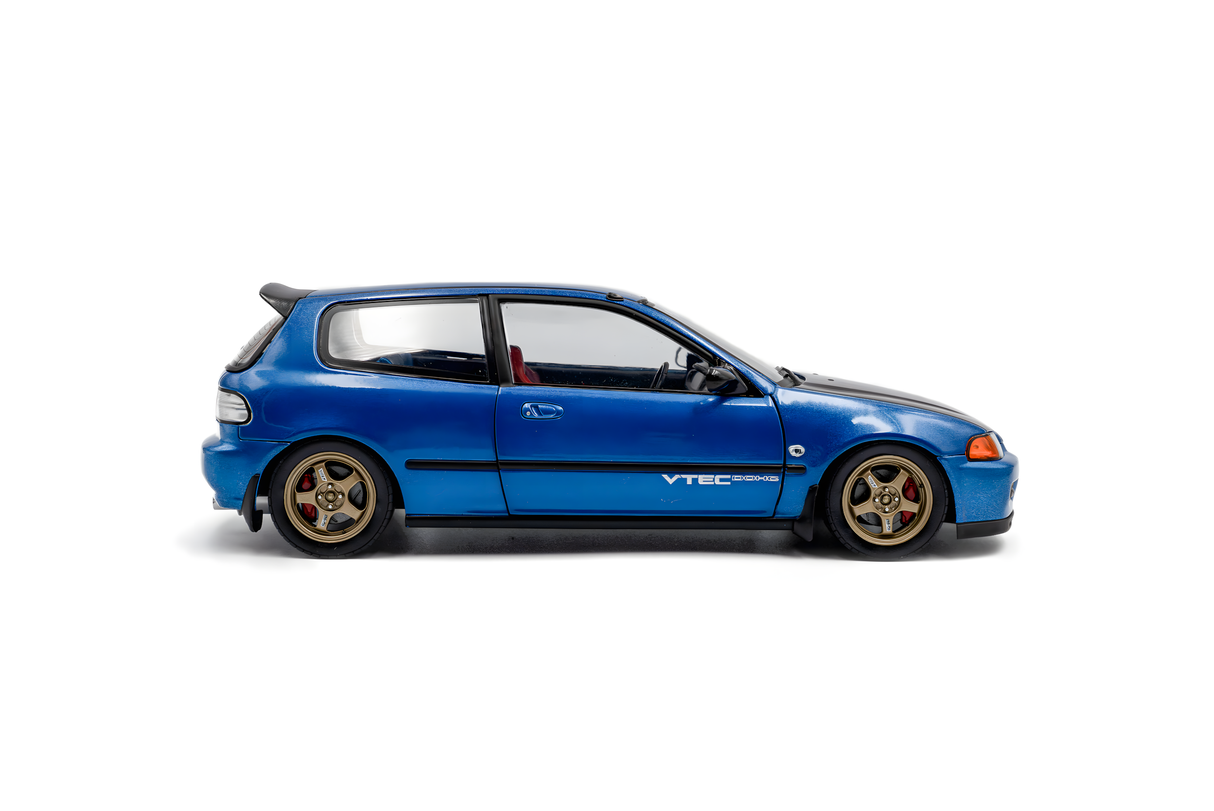 Solido 1:18 HONDA CIVIC (EG6) SOLIDO WORKS COBALT BLUE PEARL 1991 (S1810406)
