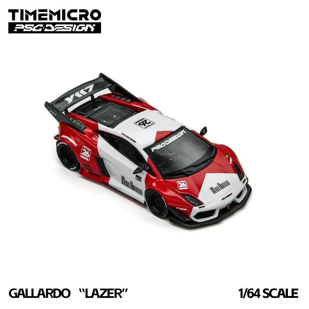 TimeMicro × PSC DESIGN 1:64 Gallardo "Lazer" (TM648903)