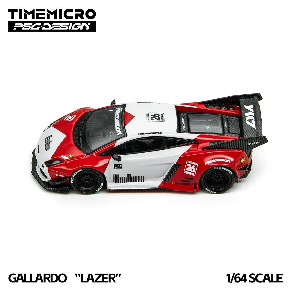 TimeMicro × PSC DESIGN 1:64 Gallardo "Lazer" (TM648903)