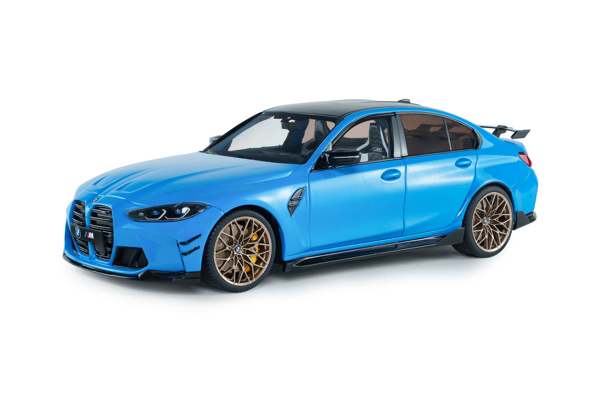 Solido 1:18 BMW M3 PERFORMANCE PARTS DAYTONA BEACH BLUE 2024 (S1814303)