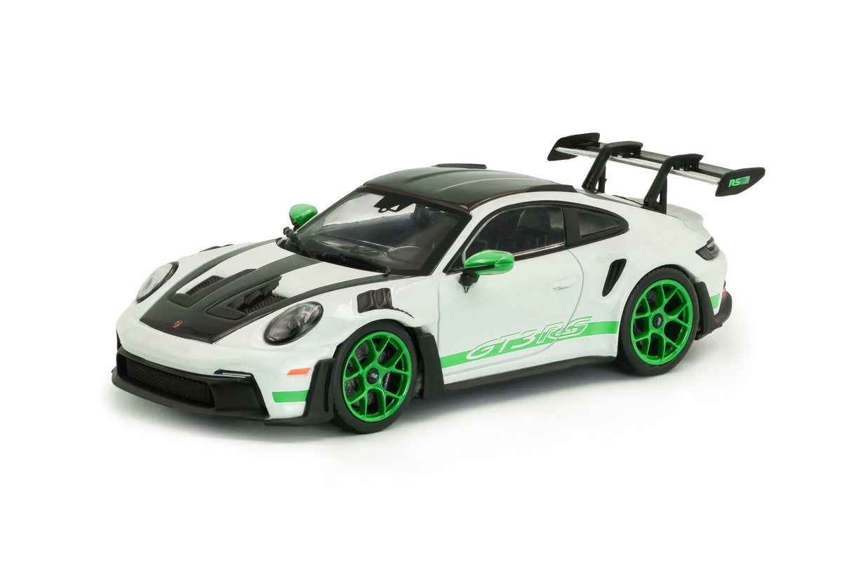 SOLIDO 1/43 PORSCHE 911 (992) GT3 RS TRIBUTE WHITE/GREEN 2023 (S4314801)