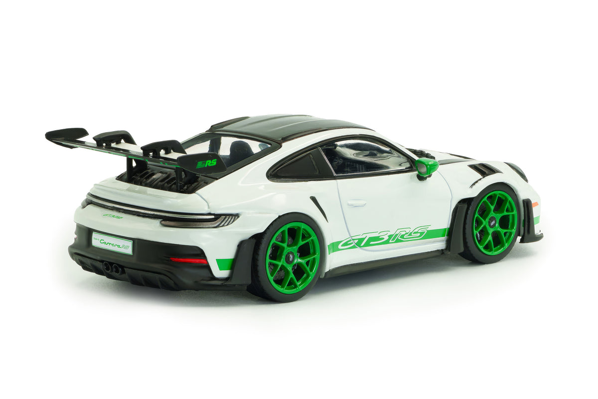 SOLIDO 1/43 PORSCHE 911 (992) GT3 RS TRIBUTE WHITE/GREEN 2023 (S4314801)