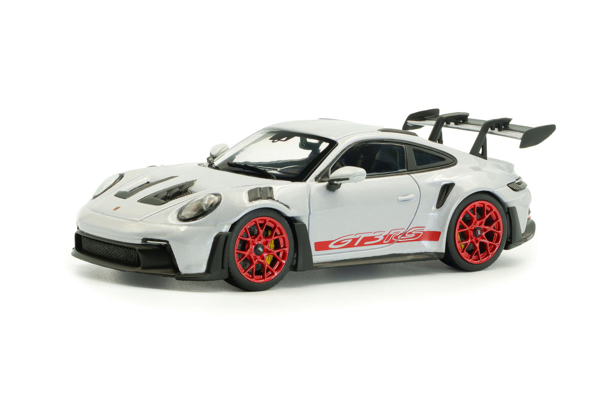 SOLIDO 1/43 PORSCHE 911 (992) GT3 RS ICE GREY/PYRO RED 2023 (S4314802)