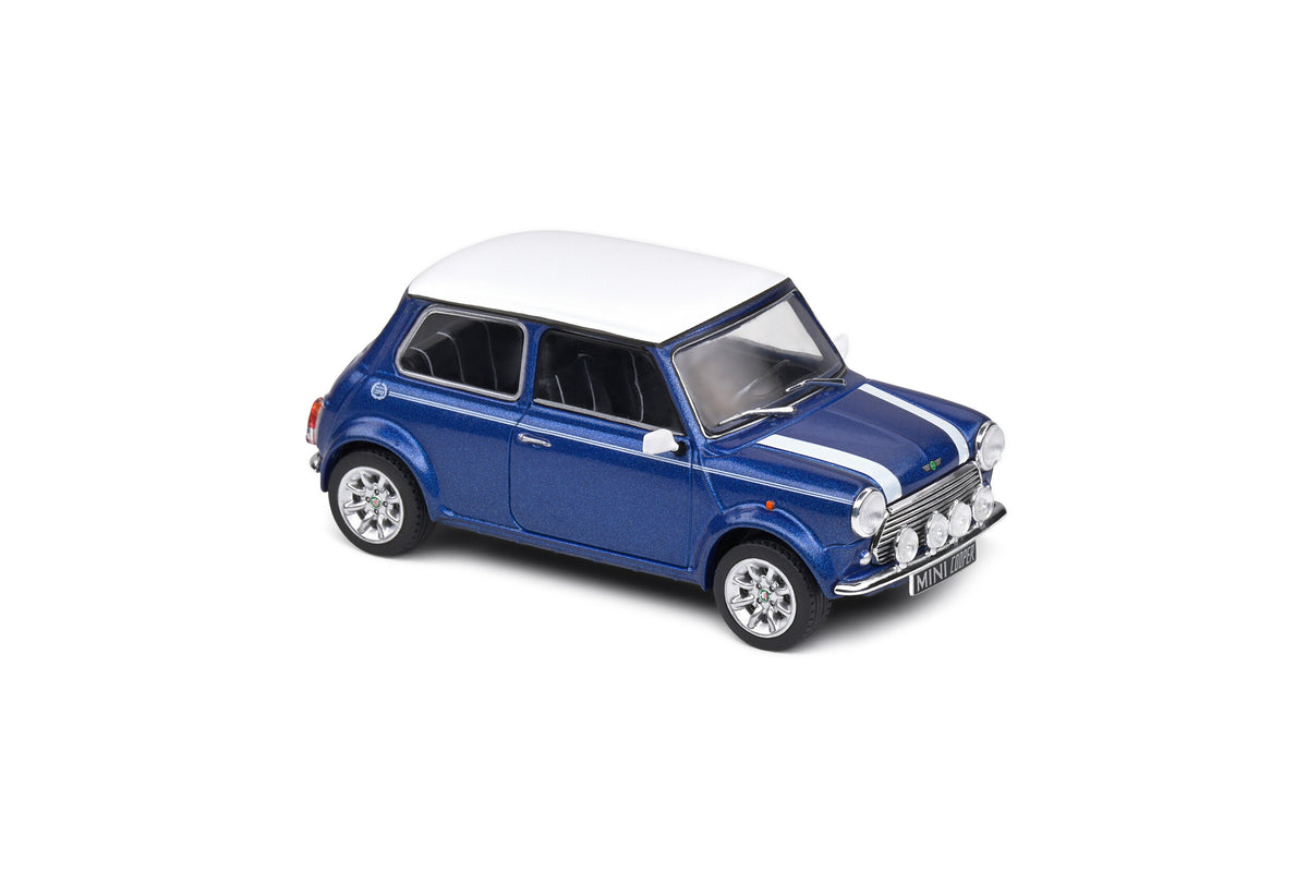 SOLIDO 1/43 MINI COOPER SPORT TAHITI BLUE 1997 (S4316602)