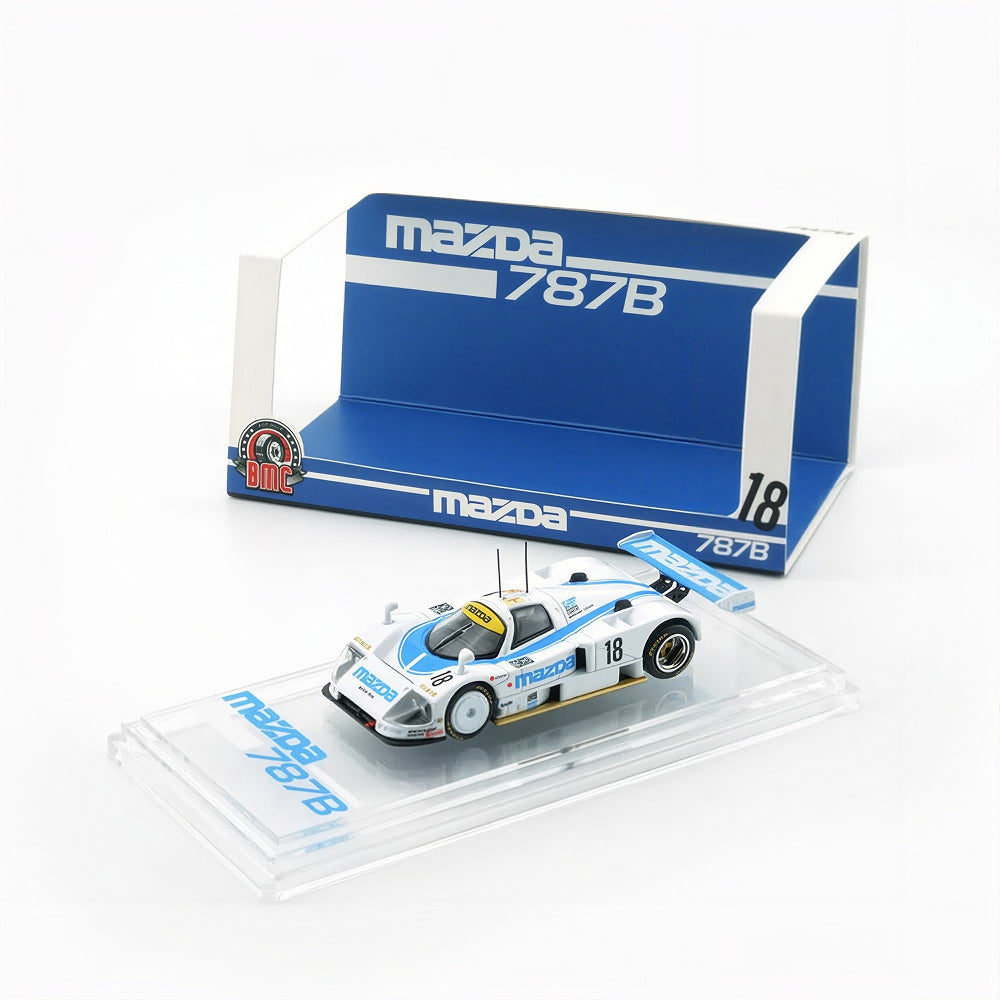 BMC 1:64 Mazda 787B #18 White 1991 24h Le Mans (64B0438)