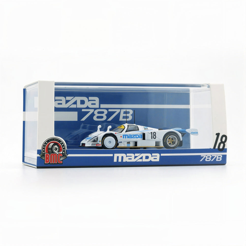 BMC 1:64 Mazda 787B #18 White 1991 24h Le Mans (64B0438)