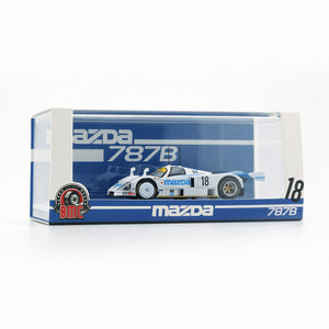 BMC 1:64 Mazda 787B #18 White 1991 24h Le Mans (64B0438)