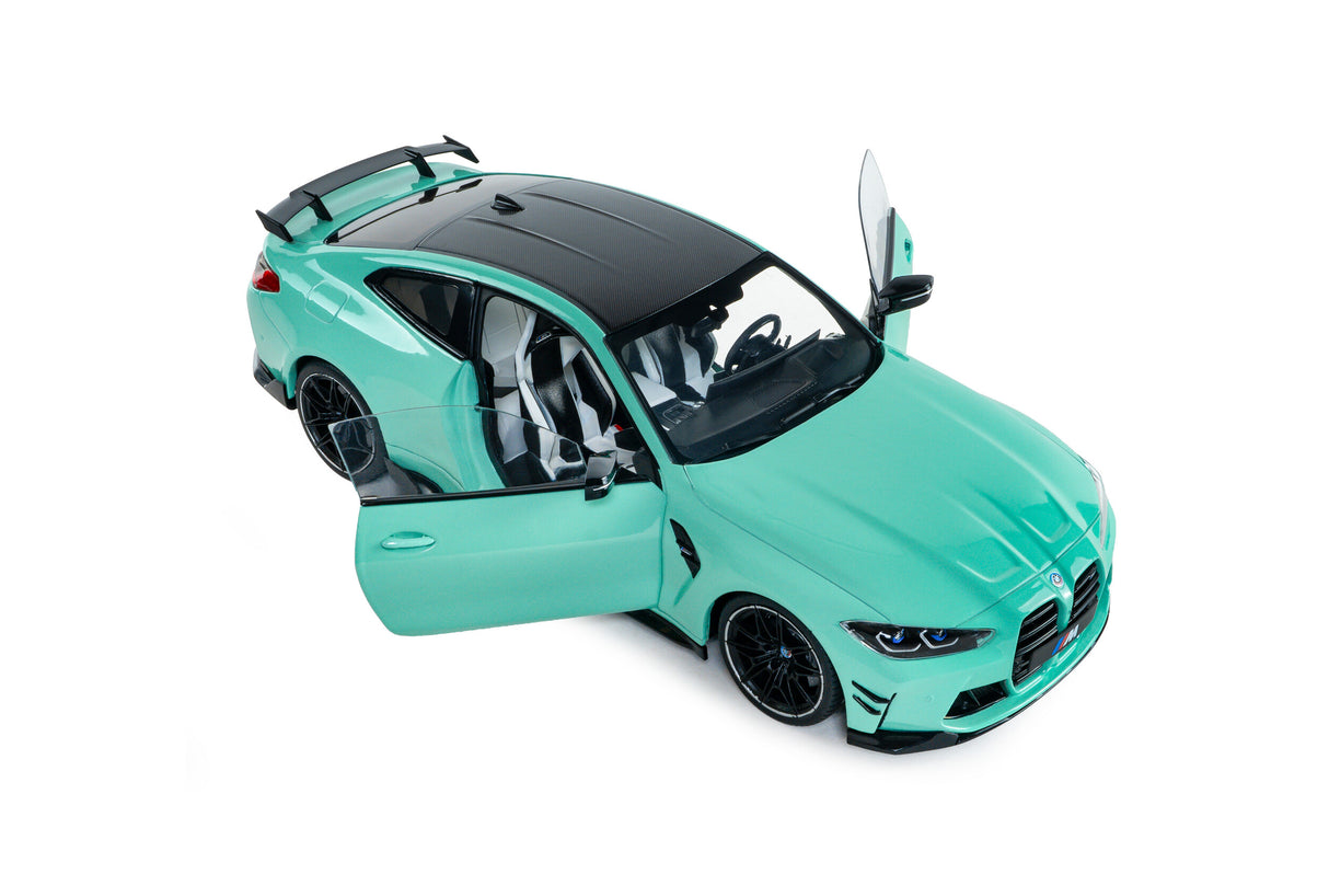 Solido 1:18 BMW M4 PERFORMANCE PARTS SOLIDO WORKS TURQUOISE 2025 (S1814501)