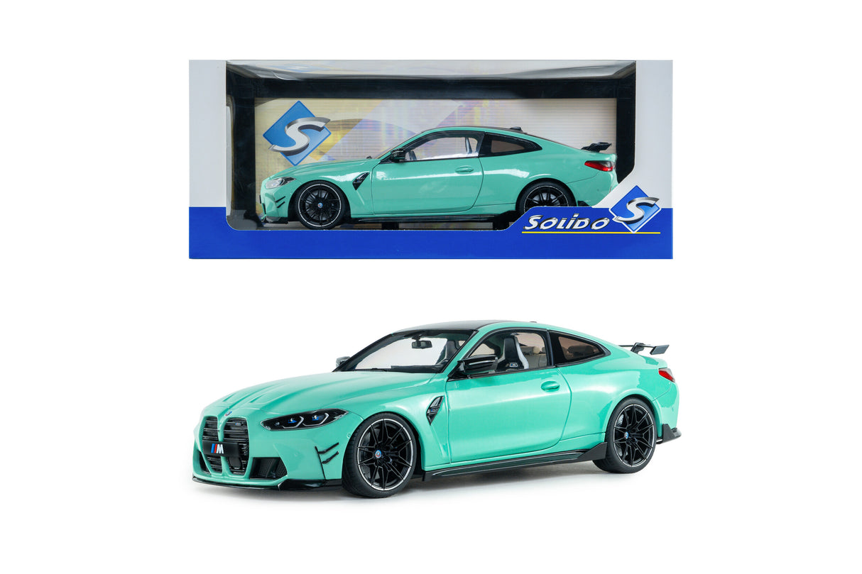 Solido 1:18 BMW M4 PERFORMANCE PARTS SOLIDO WORKS TURQUOISE 2025 (S1814501)