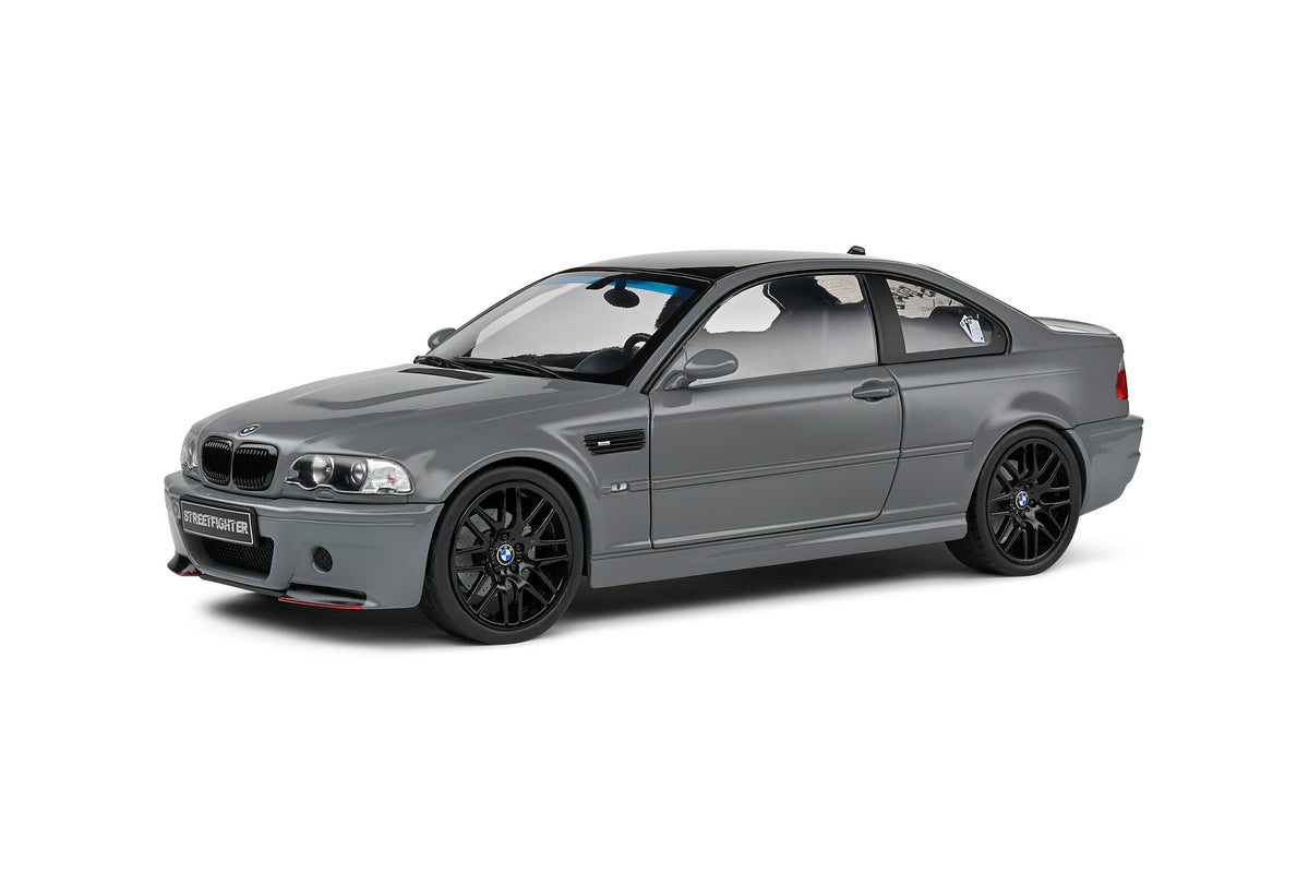 Solido 1:18 BMW E46 M3 COUPÉ STREETFIGHTER GREY 2000 (S1806508)