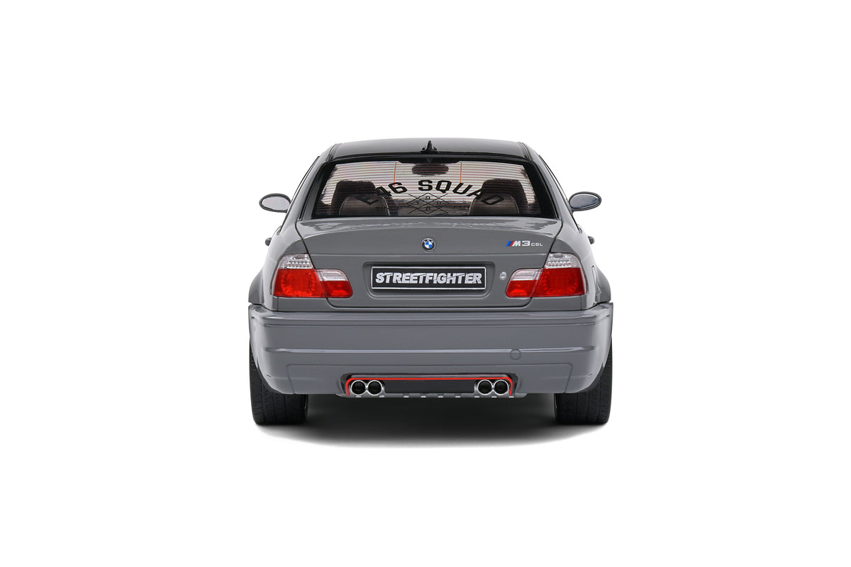 Solido 1:18 BMW E46 M3 COUPÉ STREETFIGHTER GREY 2000 (S1806508)