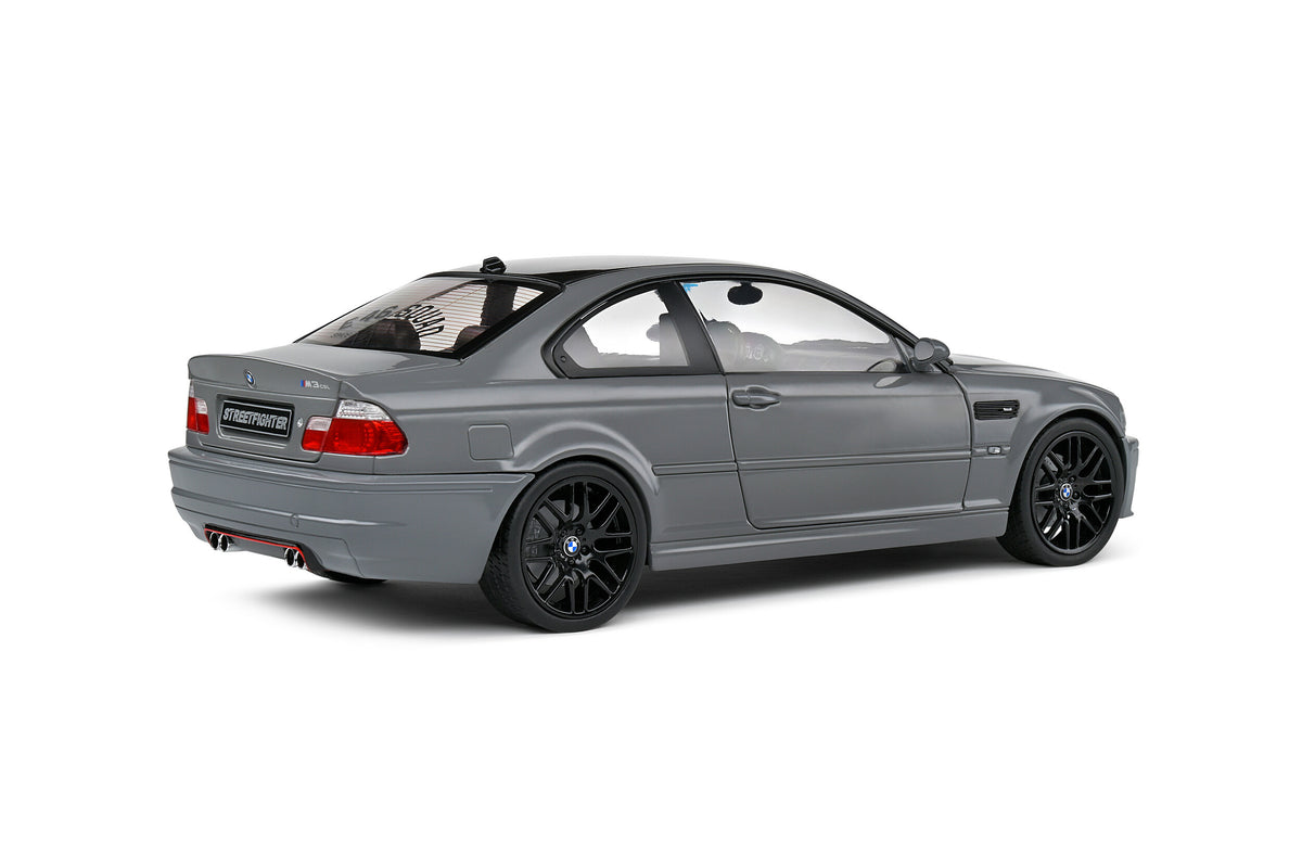 Solido 1:18 BMW E46 M3 COUPÉ STREETFIGHTER GREY 2000 (S1806508)