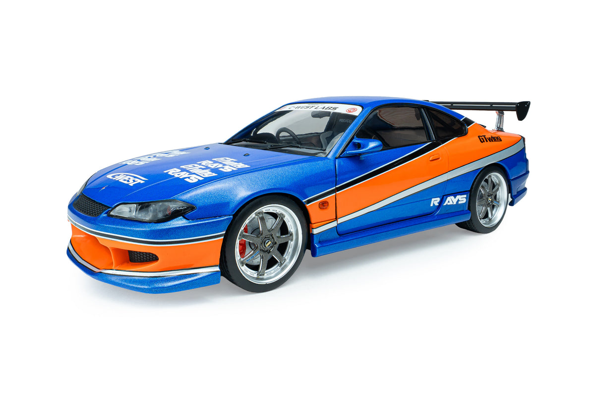 SOLIDO 1/18 NISSAN SILVIA S15 SPEC-S “MONA LISA” TOKYO DRIFT 2006 (S1812205A)