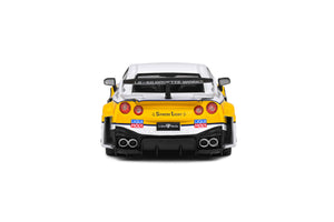 SOLIDO 1/43 NISSAN GT-R R35 LBWK SILHOUETTE #23 WHITE 2019 (S4311208)