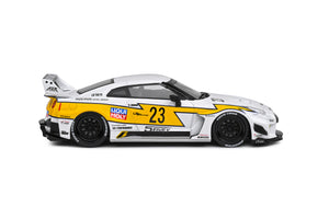 SOLIDO 1/43 NISSAN GT-R R35 LBWK SILHOUETTE #23 WHITE 2019 (S4311208)