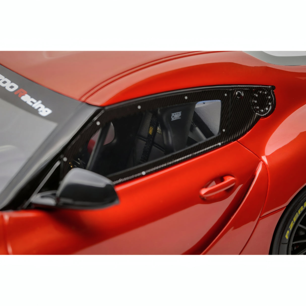 OTTOmobile 1:18 Toyota Supra GT4 100 Edition Plasma Orange 2023 (OT1123)