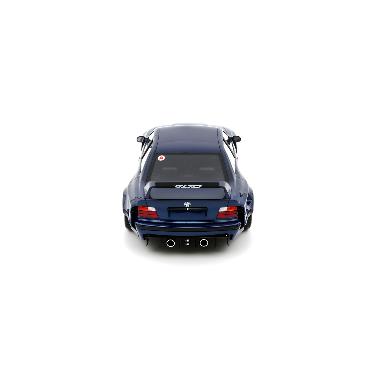 OTTOmobile 1:18 BMW E36 LTO Sedan Turbo Khyzyl Saleem Avus Blue 2023 (OT1174)