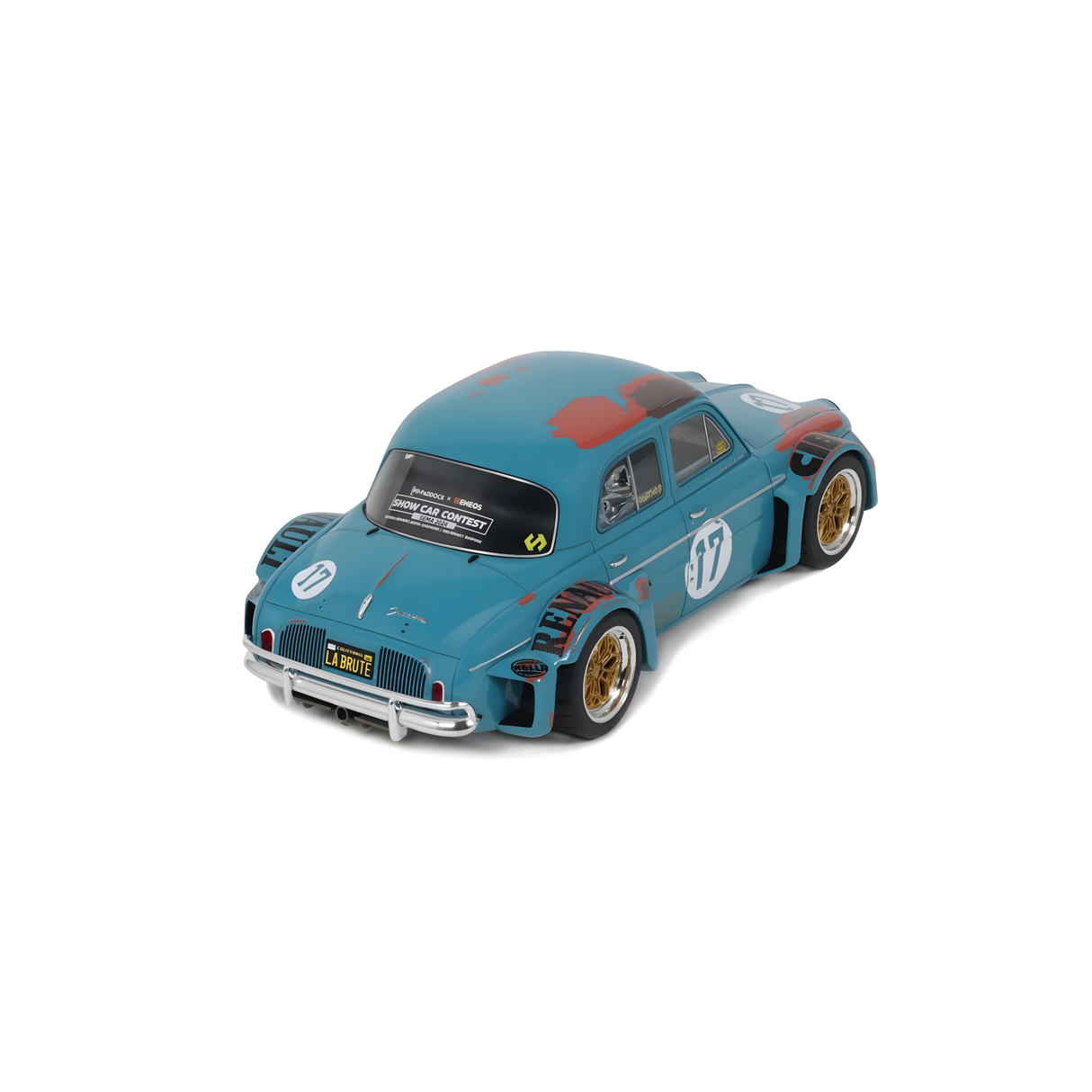 OTTOmobile 1:18 Dauphine La Brute green with Patina best of show SEMA 2024 (OT1268)