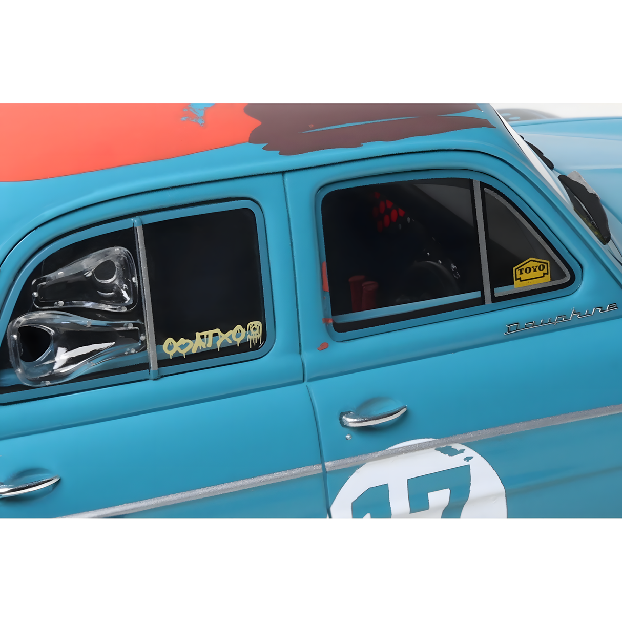 OTTOmobile 1:18 Dauphine La Brute green with Patina best of show SEMA 2024 (OT1268)