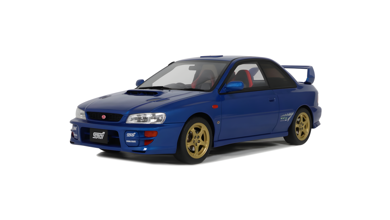 OTTOmobile 1:18 Subaru Impreza WRX Type R STi Ver. V Limited Sonic Blue 1999 (OT1249)