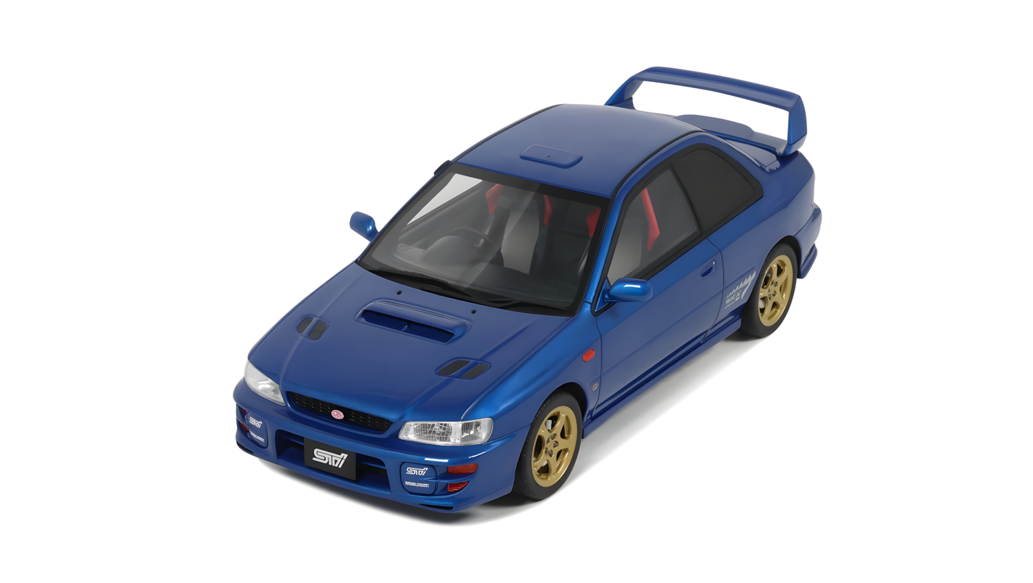 OTTOmobile 1:18 Subaru Impreza WRX Type R STi Ver. V Limited Sonic Blue 1999 (OT1249)