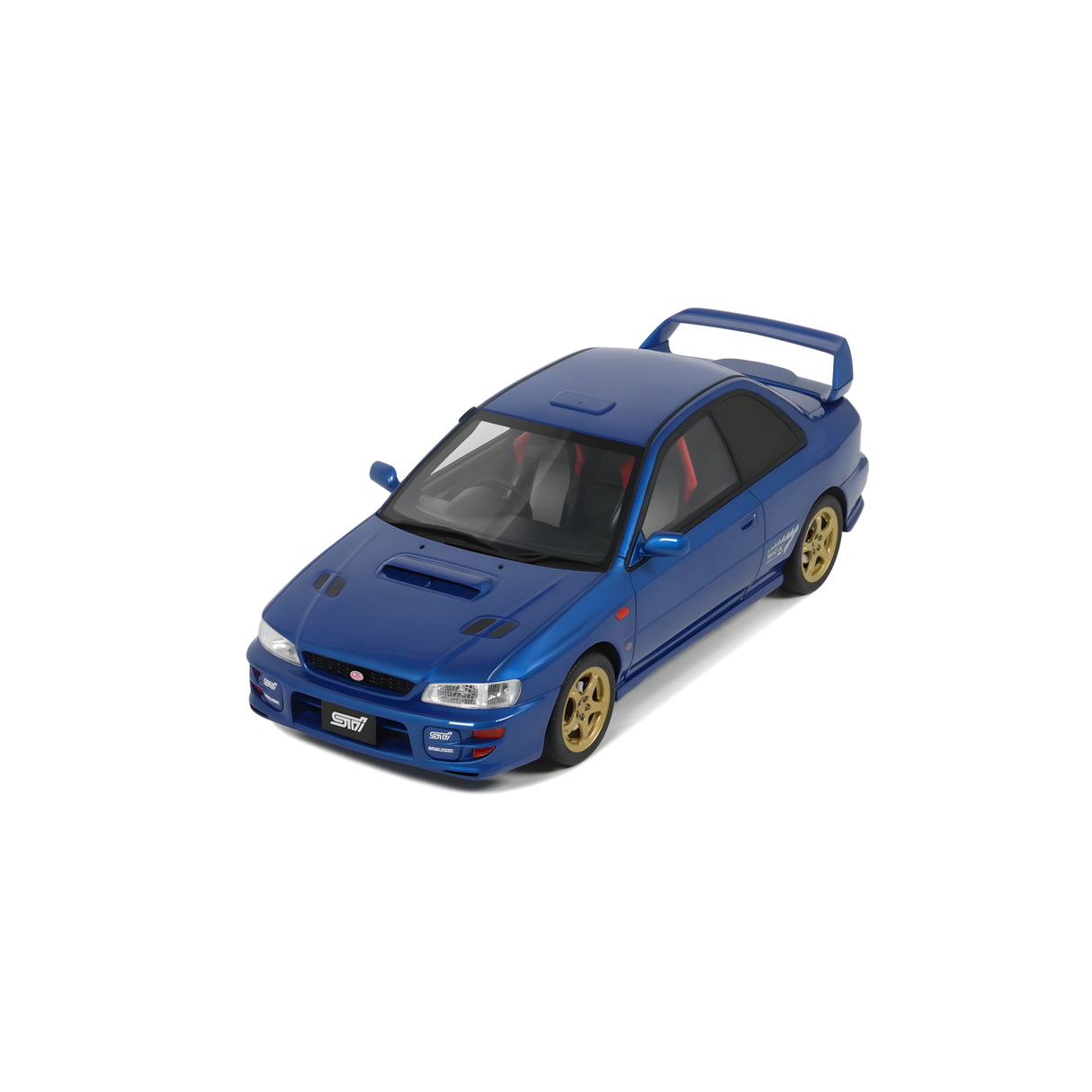 OTTOmobile 1:18 Subaru Impreza WRX Type R STi Ver. V Limited Sonic Blue 1999 (OT1249)