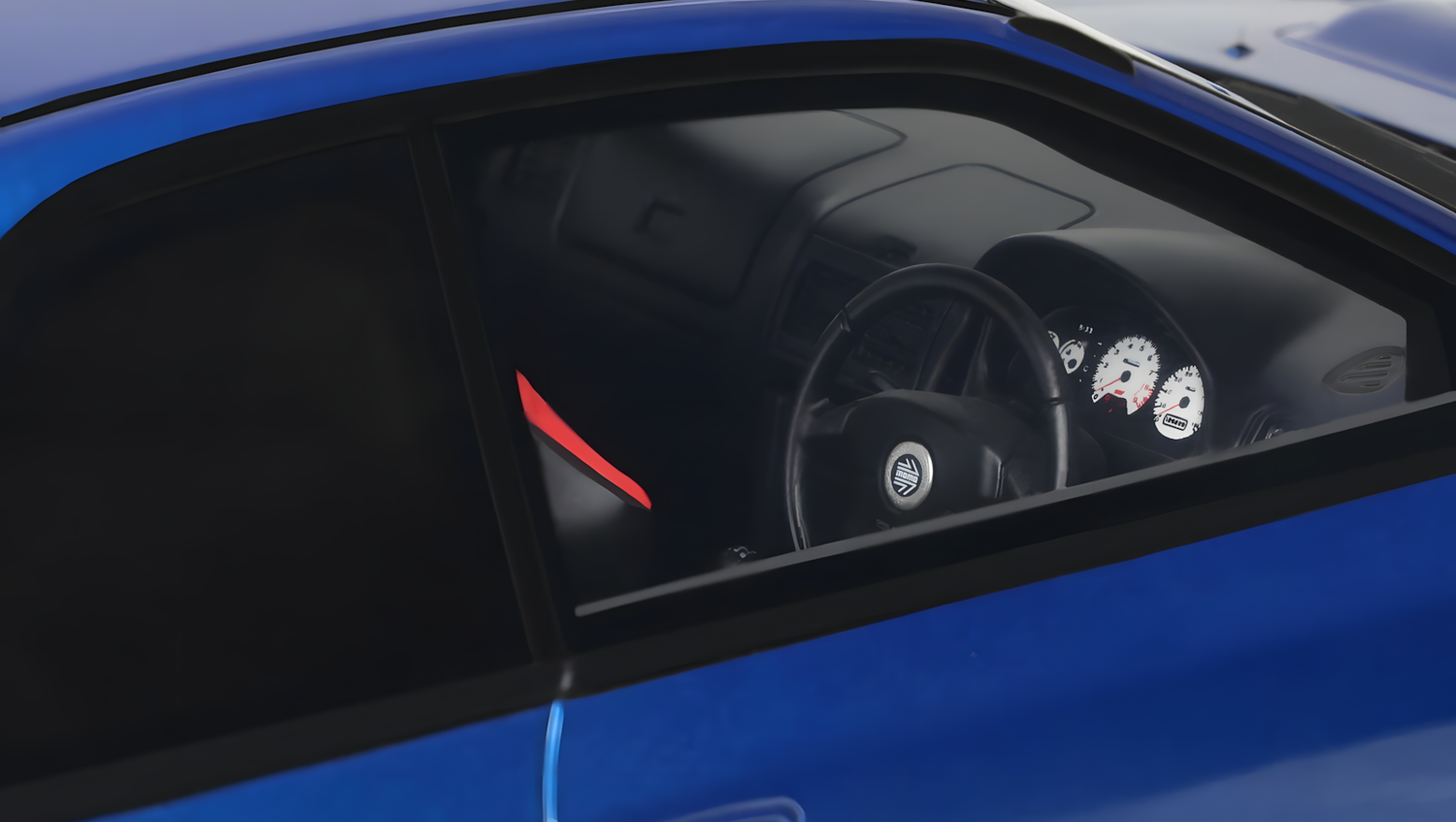 OTTOmobile 1:18 Subaru Impreza WRX Type R STi Ver. V Limited Sonic Blue 1999 (OT1249)