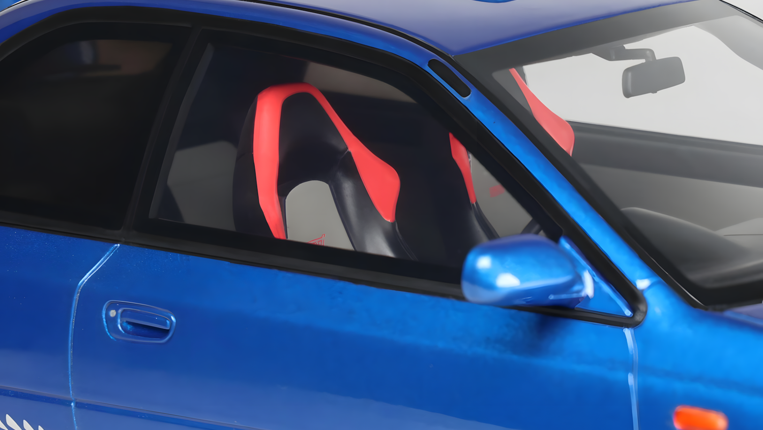 OTTOmobile 1:18 Subaru Impreza WRX Type R STi Ver. V Limited Sonic Blue 1999 (OT1249)