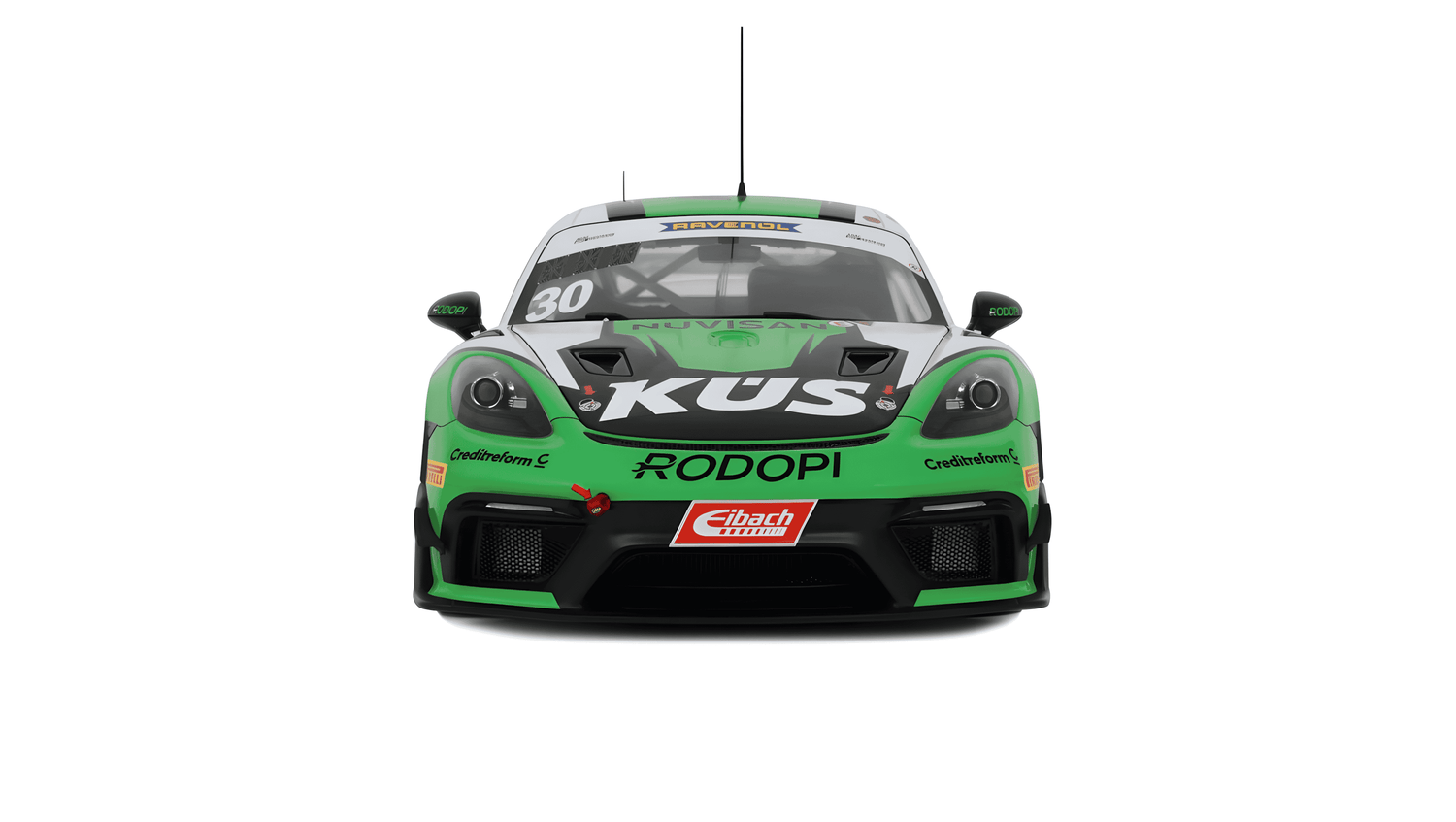 OTTOmobile 1:18 Porsche Cayman 718 GT4 RS Clubsport ADAC GT4 2023 (OT1193)